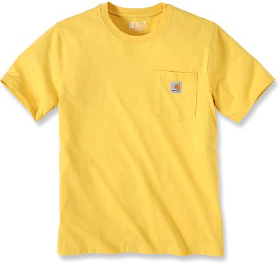 Carhartt Workwear K87 Pocket, T-Shirt - Gelb - S von Carhartt