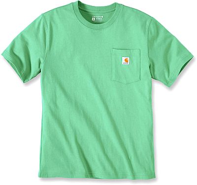 Carhartt Workwear K87 Pocket, T-Shirt - Neon-Grün - M von Carhartt