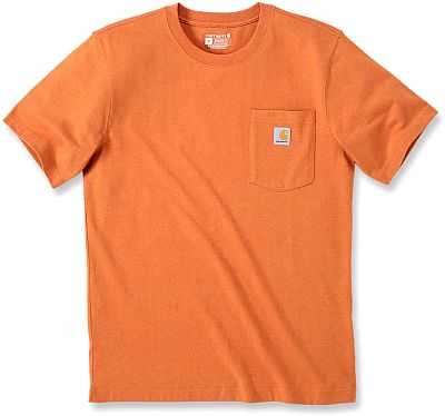 Carhartt Workwear K87 Pocket, T-Shirt - Orange - L von Carhartt