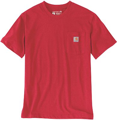Carhartt Workwear K87 Pocket, T-Shirt - Rot (R68) - M von Carhartt