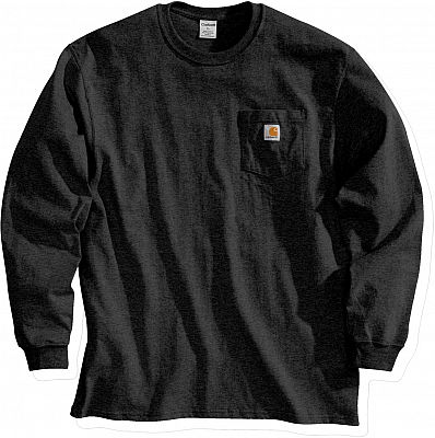 Carhartt Workwear Pocket, Langarmshirt - Schwarz - XXL von Carhartt