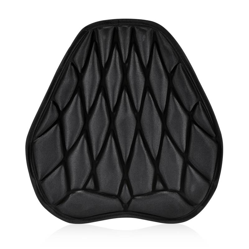 Motorrad-Sitzbezug, ATV, gepolsterter Sitzschutz, Motorrad-Sitzkissen, Luftkühlung, 3D-Mesh-Motorrad-Sitzpolster, Größe L von Carkio