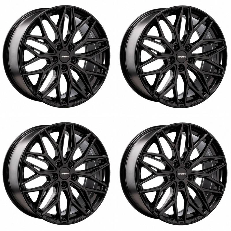 4x Carmani Felgen 26 Max 8.5x19 ET47.5 5x112 black kompatibel mit BMW 1er Reihe 2er Reihe iX1 X1 X2 von Carmani
