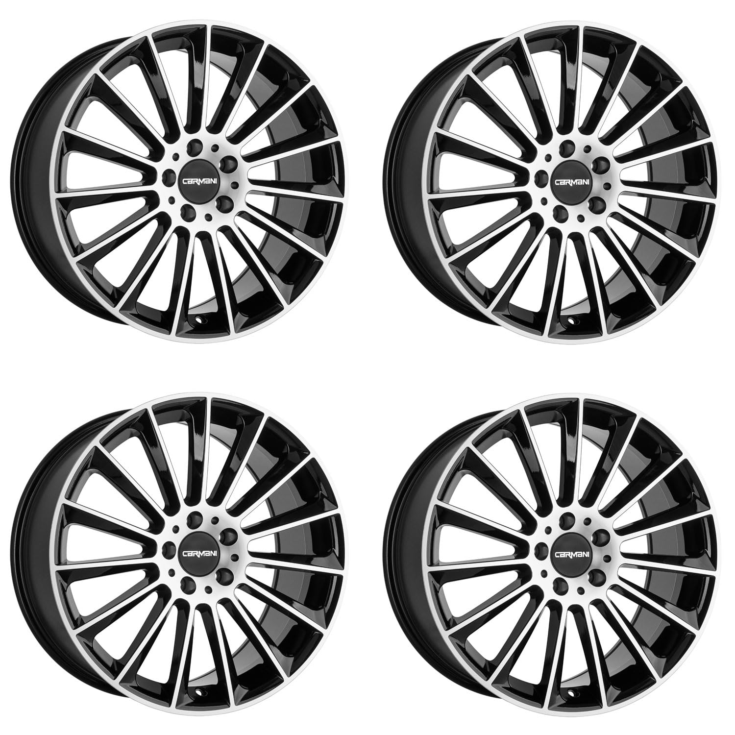 4x Carmani Felgen Alufelgen 17 Fritz 8,0x18 ET35 5x112 black polish kompatibel mit Mercedes A B C-Coupé C CL CLA CLC CLK CLS E EQA EQB GLA GLB GLC G 4x Carmani Felgen Alufelgen 17 Fritz 8,0x18 ET35 5x112 black polish kompatibel mit Mercedes A B C-Coupé C CL CLA CLC CLK CLS E EQA EQB GLA GLB GLC G von Carmani
