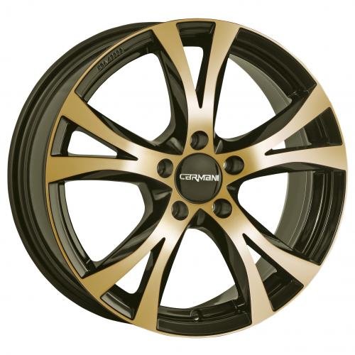 CARMANI 09 Compete gold polish 6,5x16 ET39 5.00x105 Hub Bore 56.60 mm - Alu felgen von Carmani