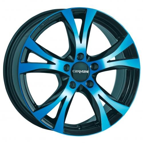 CARMANI 09 Compete light blue polish 6,5x16 ET38 5.00x100 Hub Bore 63.40 mm - Alu felgen von Carmani