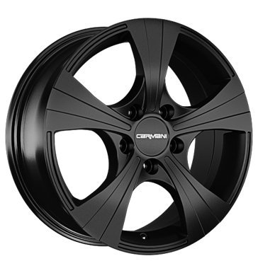 CARMANI 11 Rush black matt 7,5x17 ET45 5.00x120.00 Hub Bore 72.60 mm - Alu felgen von Carmani