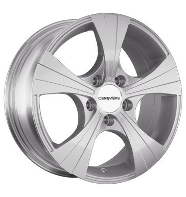 CARMANI 11 Rush kristall silber 6,5x16 ET38 5.00x114 Hub Bore 72.60 mm - Alu felgen von Carmani