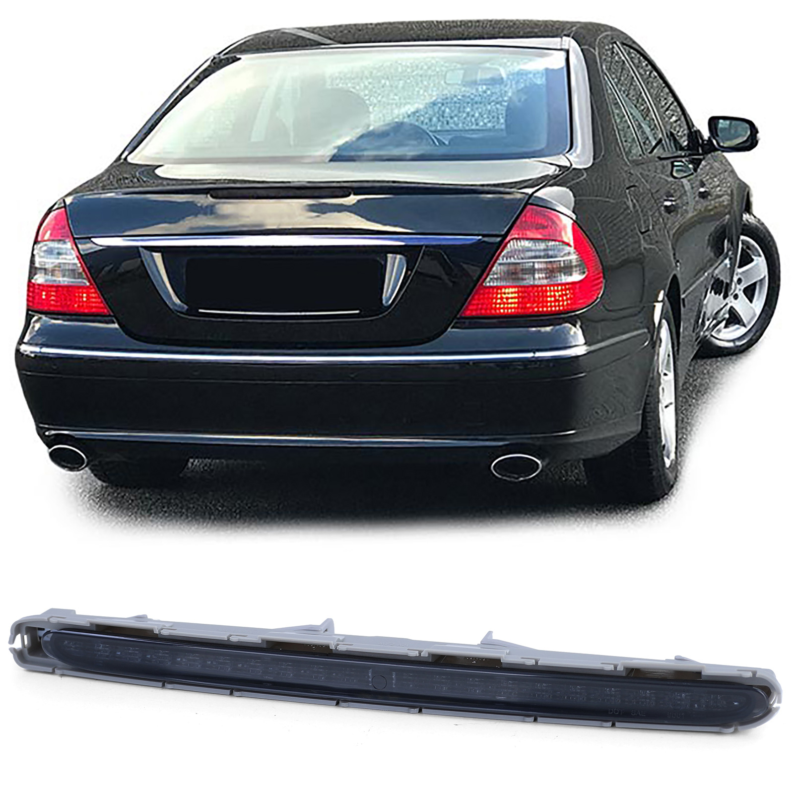 LED Bremsleuchte in Schwarz für Mercedes E-Klasse Limousine W211 ab 2002-2006 LED Bremsleuchte in Schwarz für Mercedes E-Klasse Limousine W211 ab 2002-2006 von Carparts-Online GmbH