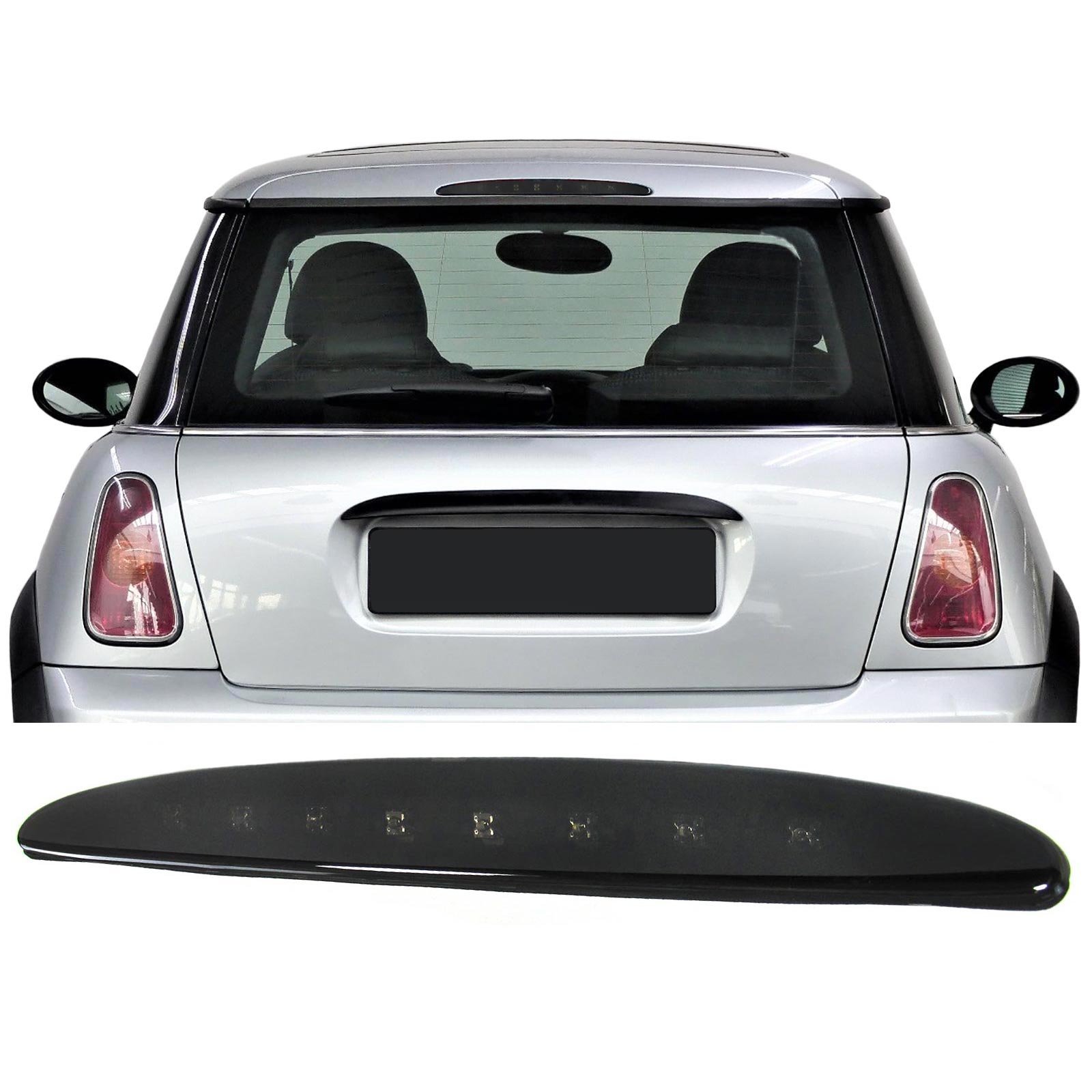 LED Bremsleuchte in Schwarz für Mini R50 R53 One Cooper 01-06 LED Bremsleuchte in Schwarz für Mini R50 R53 One Cooper 01-06 von Carparts-Online GmbH