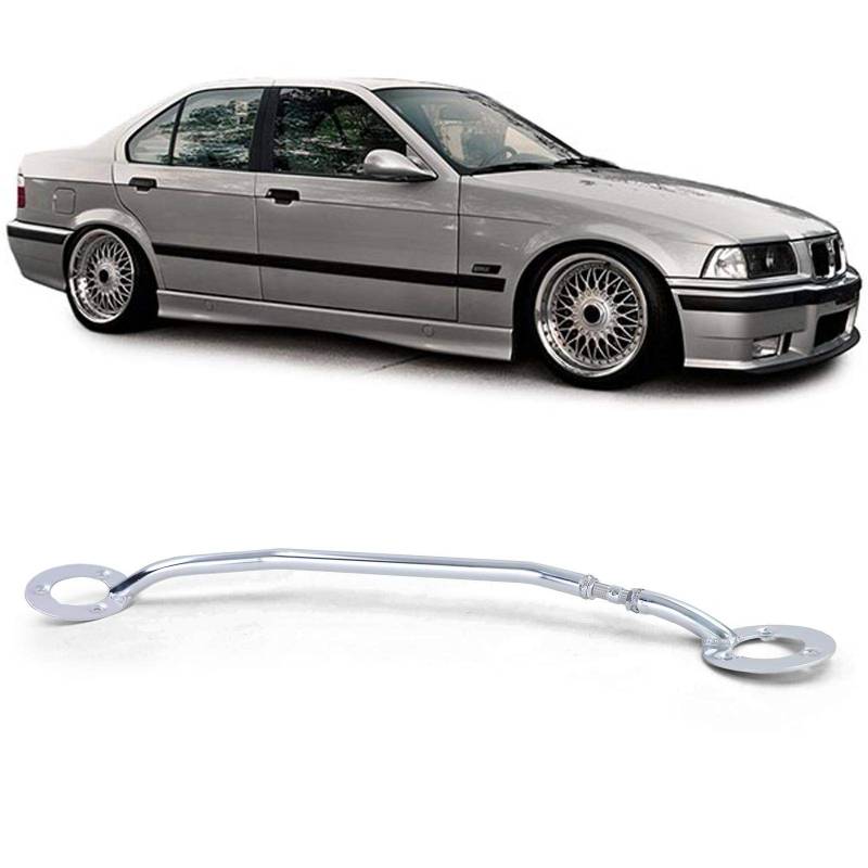 Aluminium Domstrebe vorne verstellbar passend für BMW 3er E36 316i 318i M43 94- von Carparts-Online