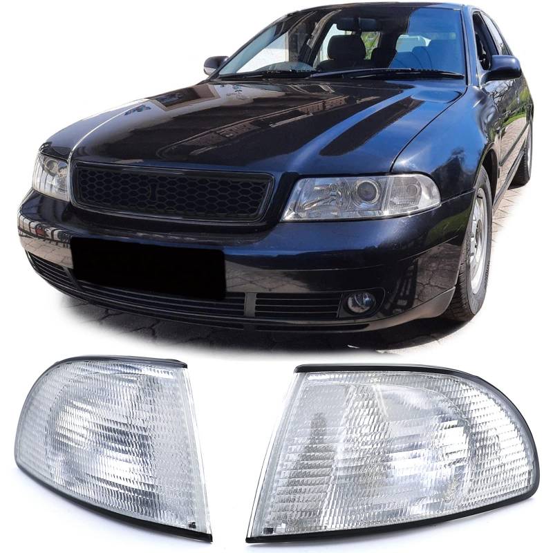 Blinker Weiß Paar Links Rechts für Audi A4 B5 Limousine Avant Kombi 94-01 von Carparts-Online