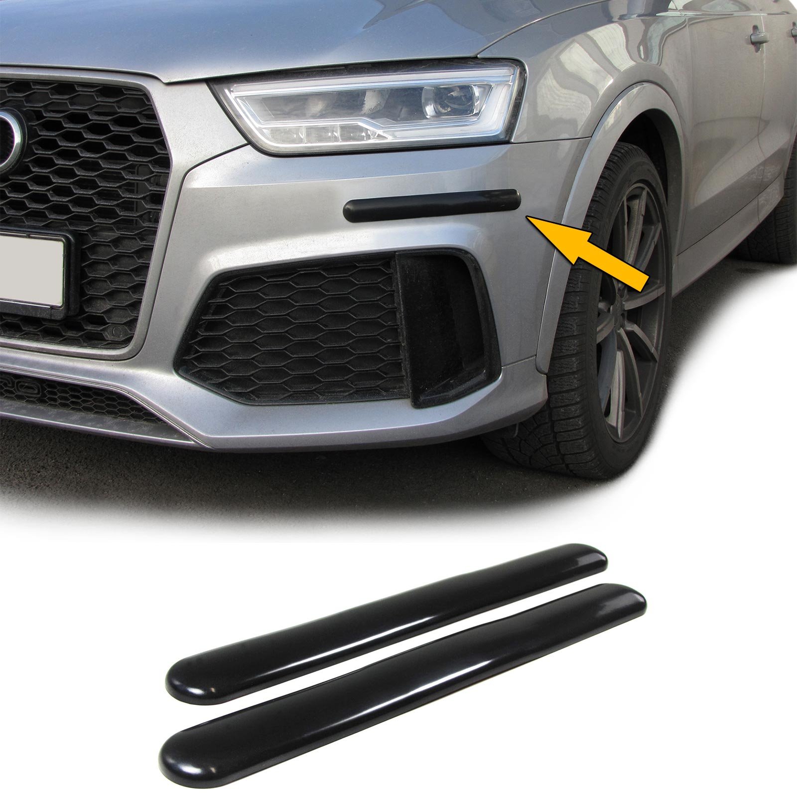 Stoßstangen Schutz Streifen flexibel zum Kleben universal 306x35mm Schwarz Stoßstangen Schutz Streifen flexibel zum Kleben universal 306x35mm Schwarz von Carparts-Online