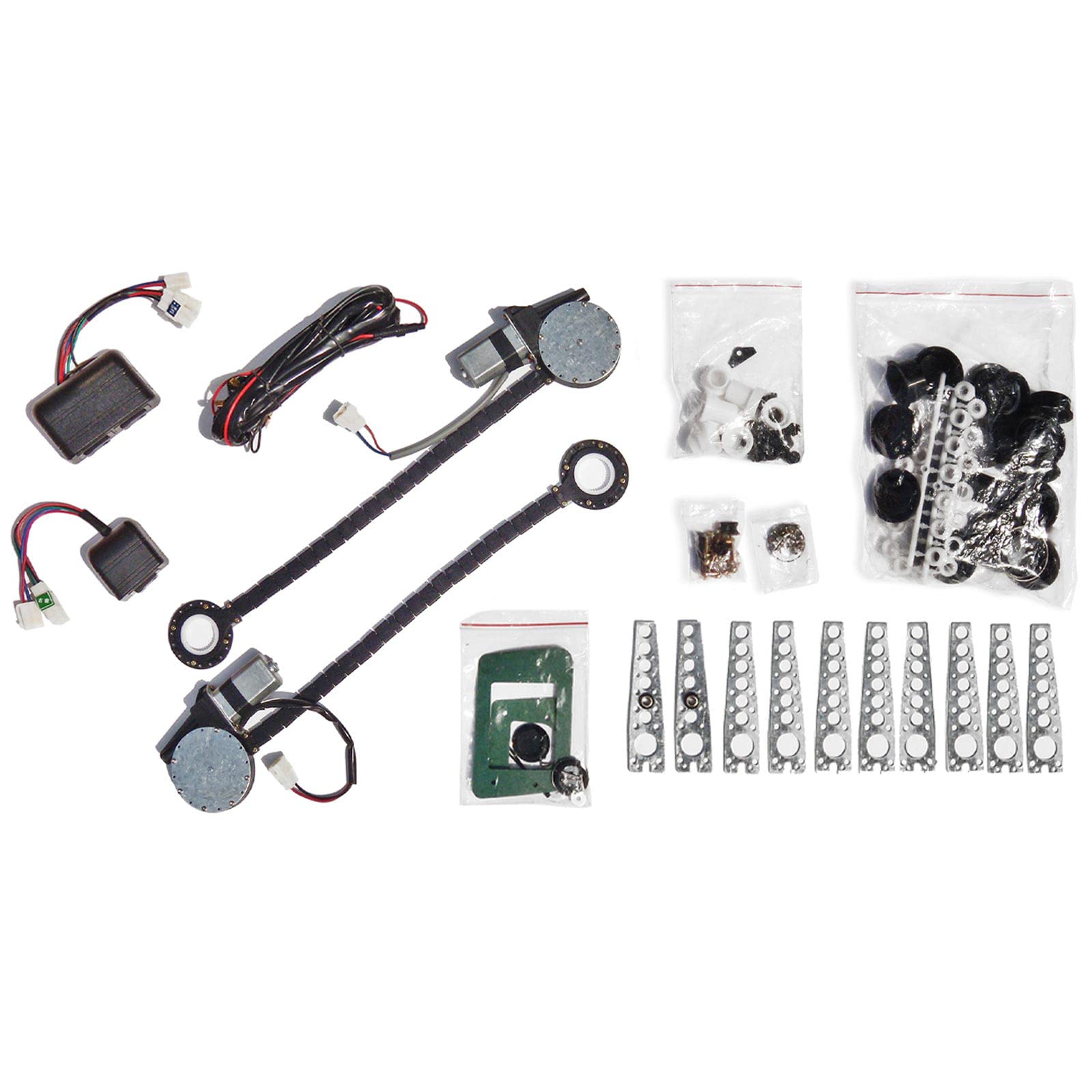 Elektrische Fensterheber Set für 2 Türen universal verwendbar Elektrische Fensterheber Set für 2 Türen universal verwendbar von Carparts-Online