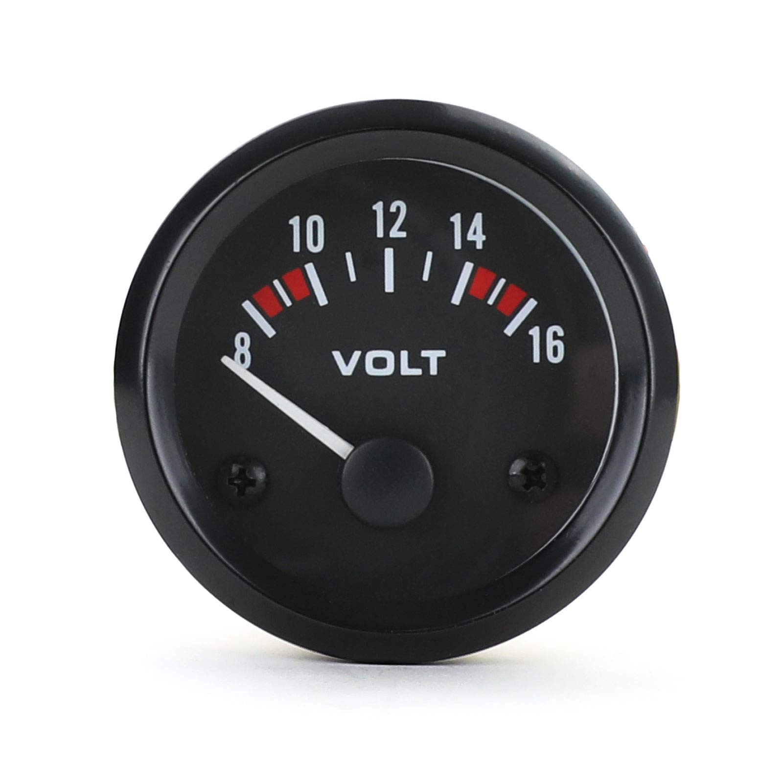 Voltmeter Zusatz Instrument 52mm Youngtimer Klassik Schwarz Voltmeter Zusatz Instrument 52mm Youngtimer Klassik Schwarz von Carparts-Online