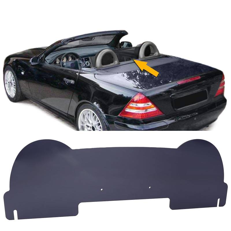 Windschutz Windschott Acrylglas Smoke getönt für Mercedes SLK R170 96-04 von Carparts-Online