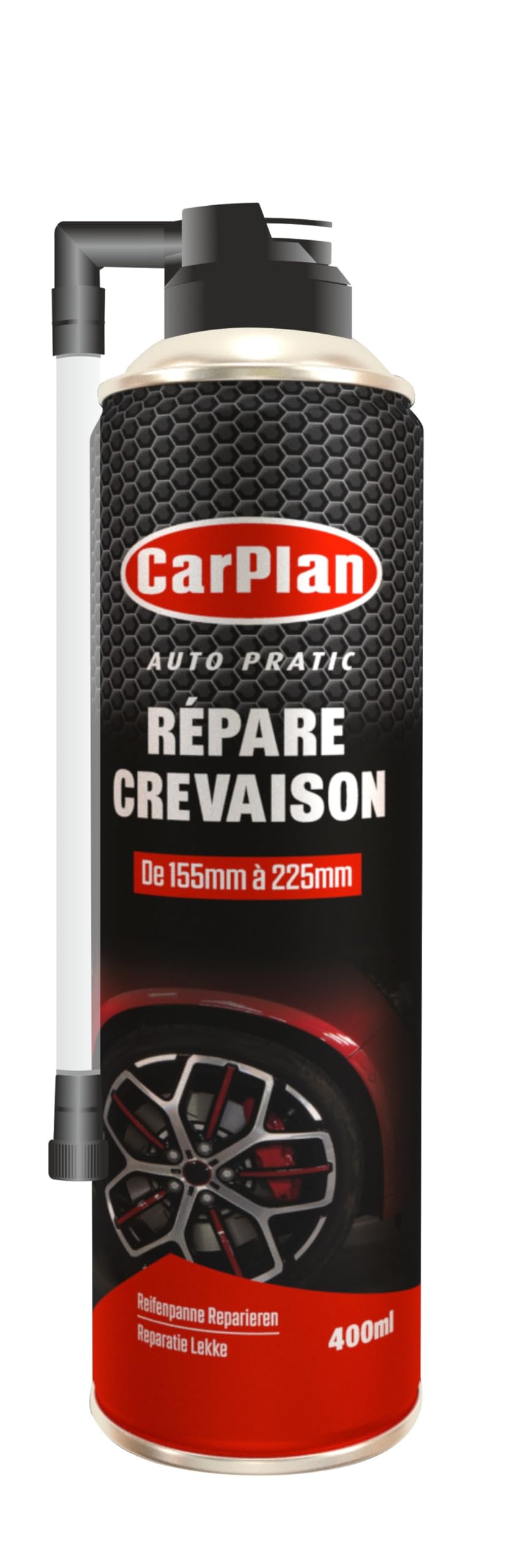Carplan Auto Pratic Notfall-Reifenfüller 400 ml Carplan Auto Pratic Notfall-Reifenfüller 400 ml von Carplan