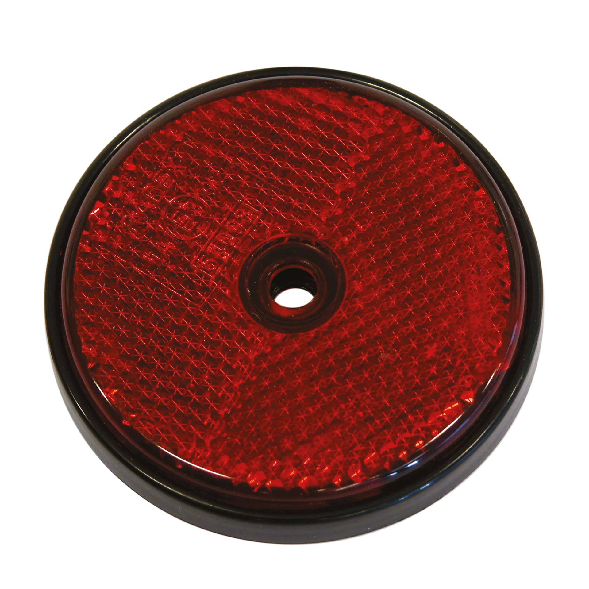 CARPOINT Reflektor Rund Ø 70mm Rot Unverpackt von Carpoint