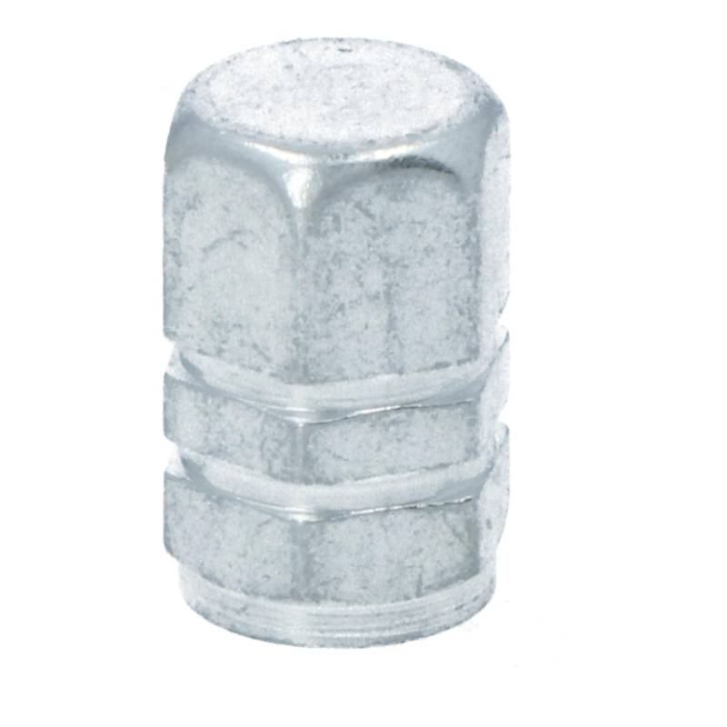 CARPOINT 2216009 Ventilkappen Kolben 5 Stück silber von Carpoint