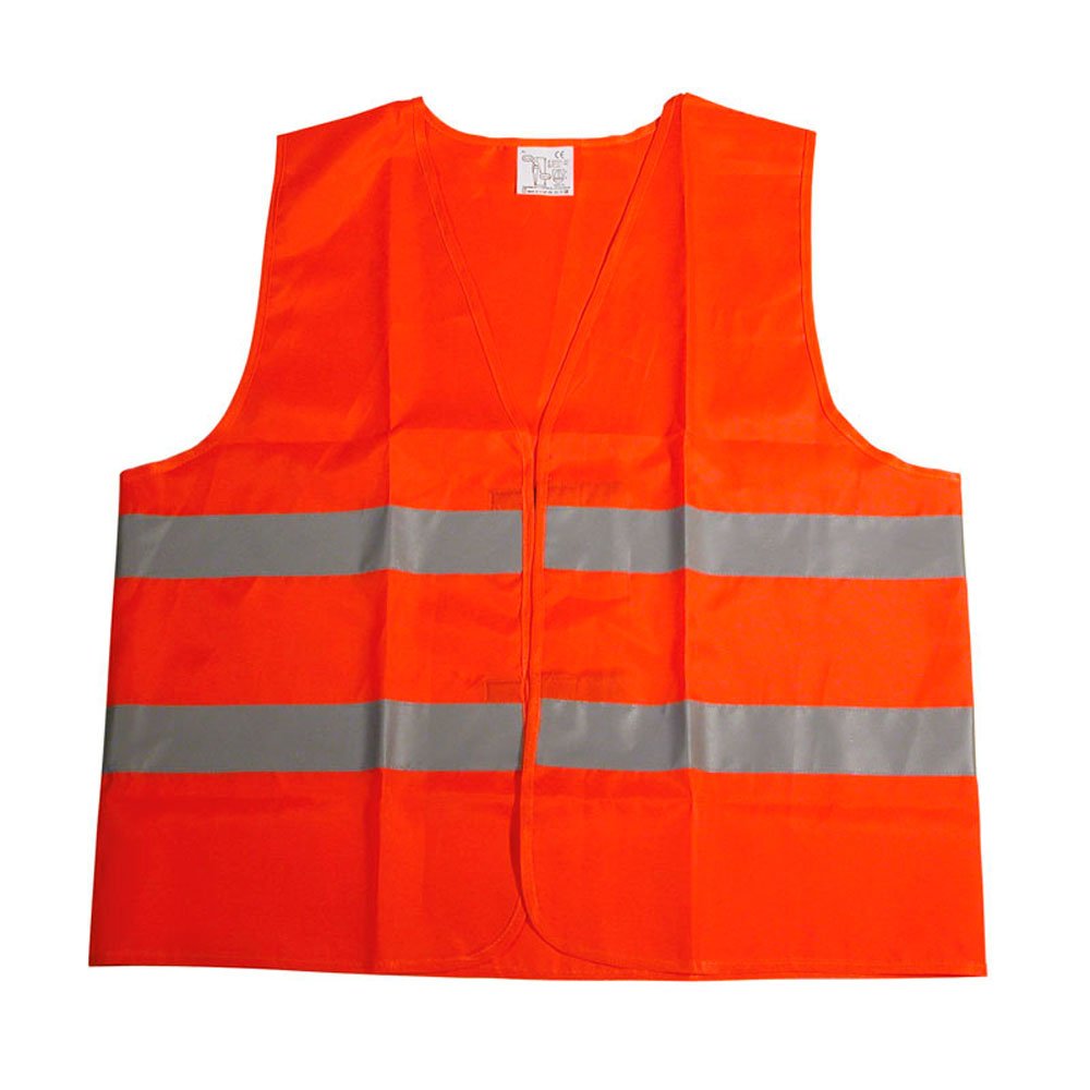 CARPOINT 0114010 Sicherheitsweste/Warnweste Oxford, Gr. XL, Orange von Carpoint