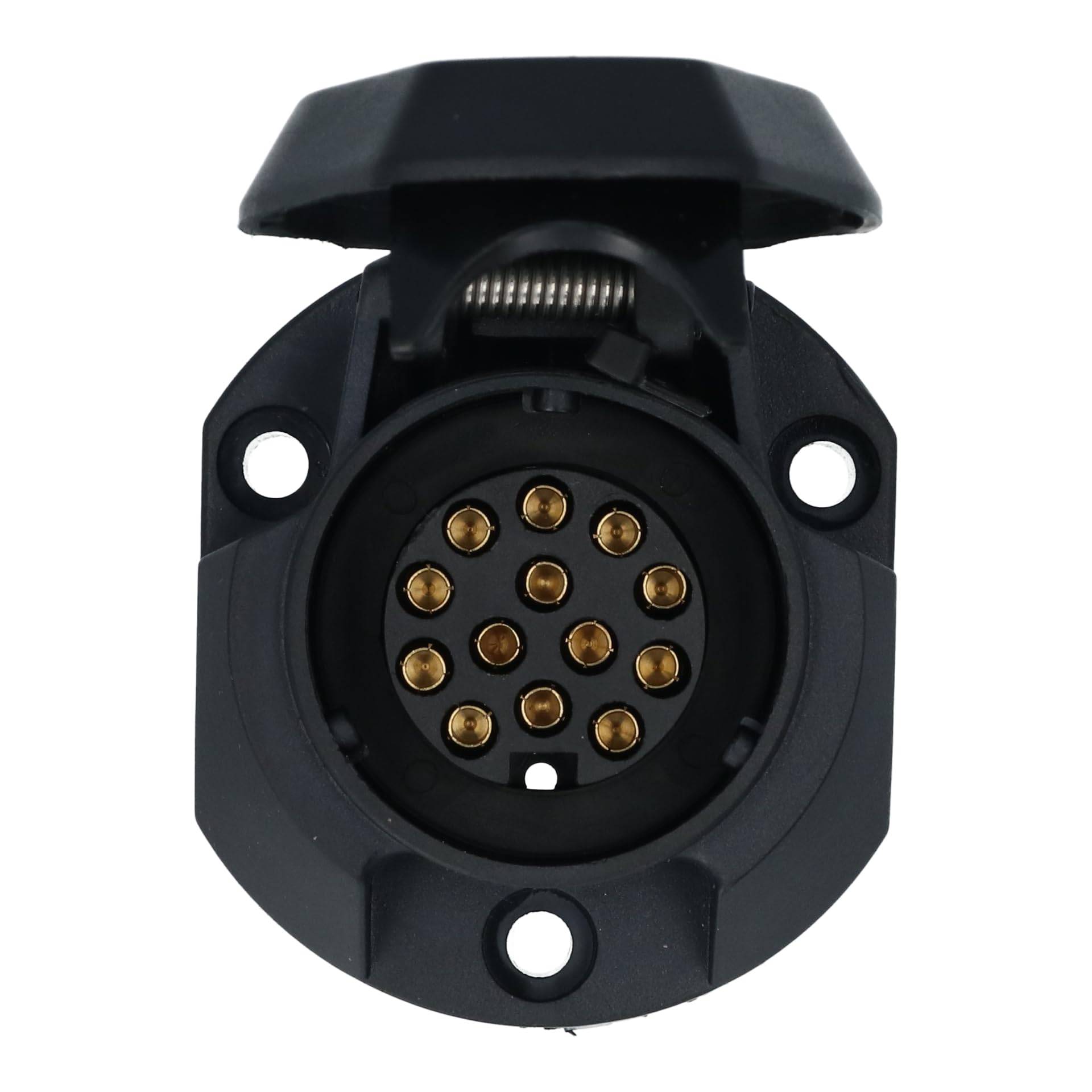 Anhängersteckdose 13-Pole Jäger 12V ISO 114446, Black Anhängersteckdose 13-Pole Jäger 12V ISO 114446, Black von Carpoint
