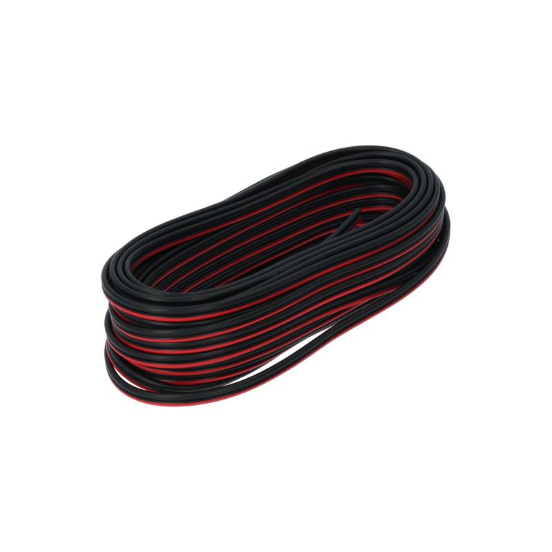 Carpoint 0810598 Lautsprecherkabel 2 x 0.75 mm 10m schwarz/rot von Carpoint