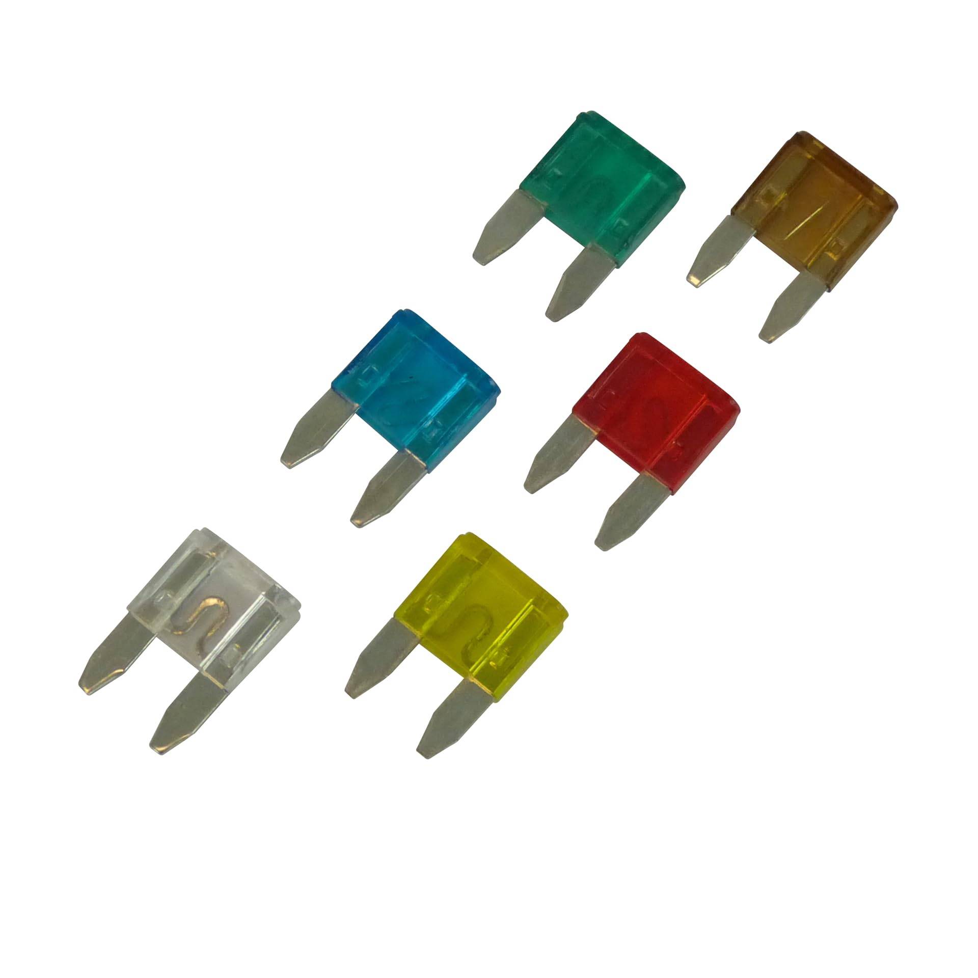 Carpoint Minisicherungen Plug-in sortiment 6-Stück, Weiß, Gelb, Grün, Blau, Rot, Hellbraun Carpoint Minisicherungen Plug-in sortiment 6-Stück, Weiß, Gelb, Grün, Blau, Rot, Hellbraun von Carpoint