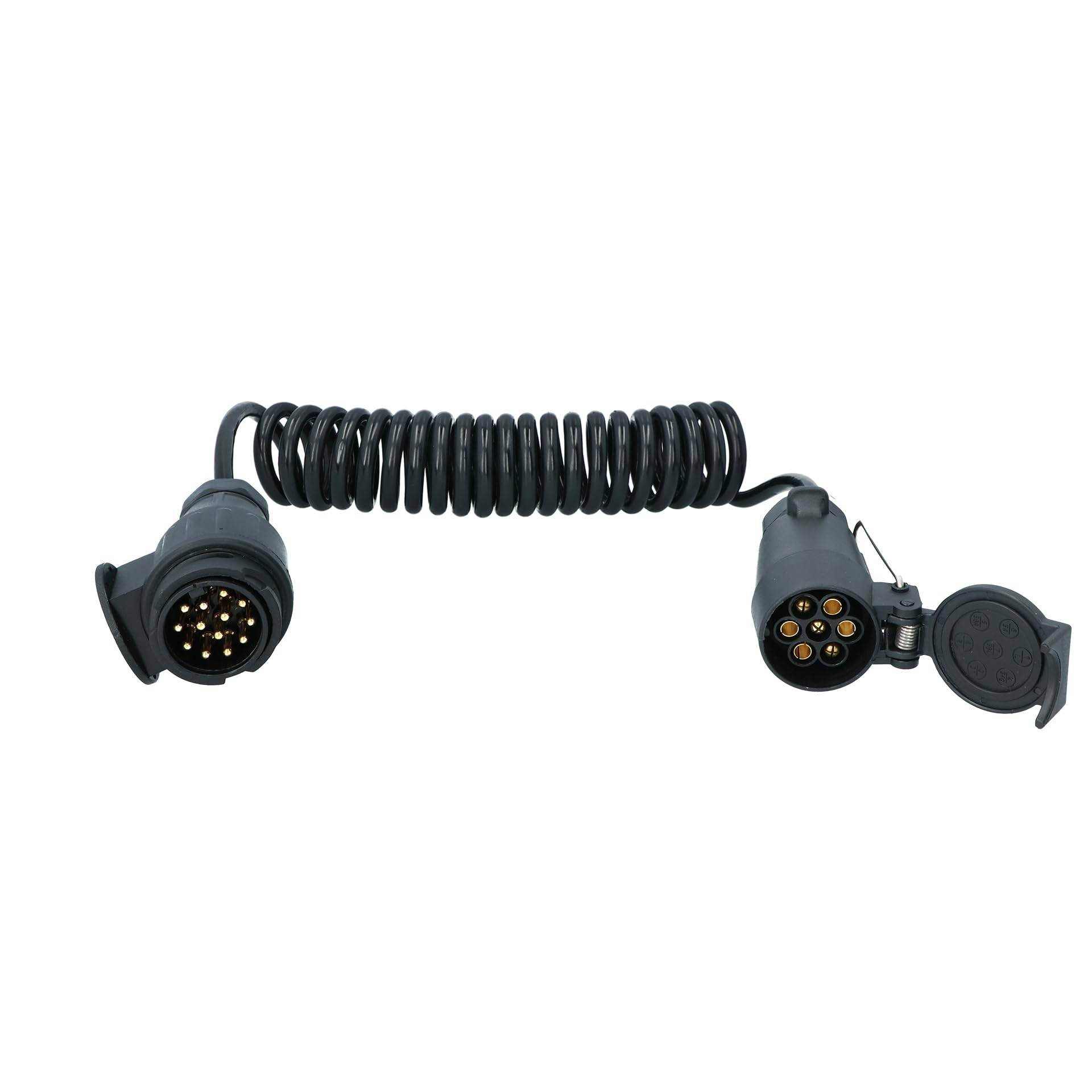 Carpoint Spiral Anhänger Verlängerungskabel 13p Stecker >7p Steckdose Carpoint Spiral Anhänger Verlängerungskabel 13p Stecker >7p Steckdose von Carpoint