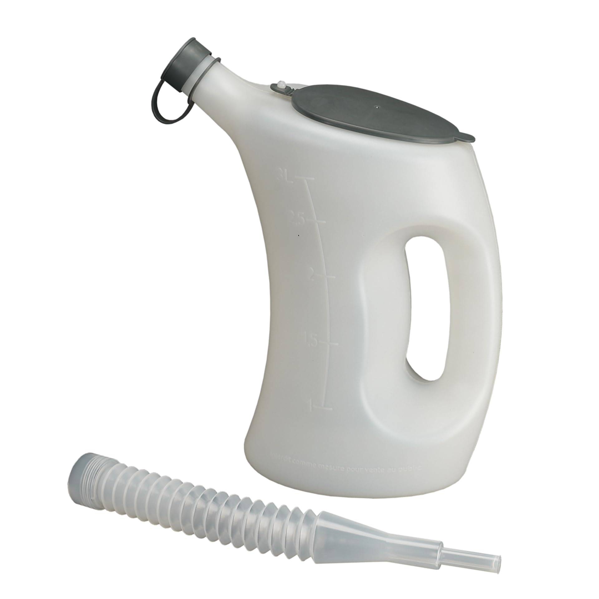 Carpoint Pressol Ausgusskanne 3L mit Deckel, Kappe und Flexlauf, Grau, Weiß Carpoint Pressol Ausgusskanne 3L mit Deckel, Kappe und Flexlauf, Grau, Weiß von Carpoint