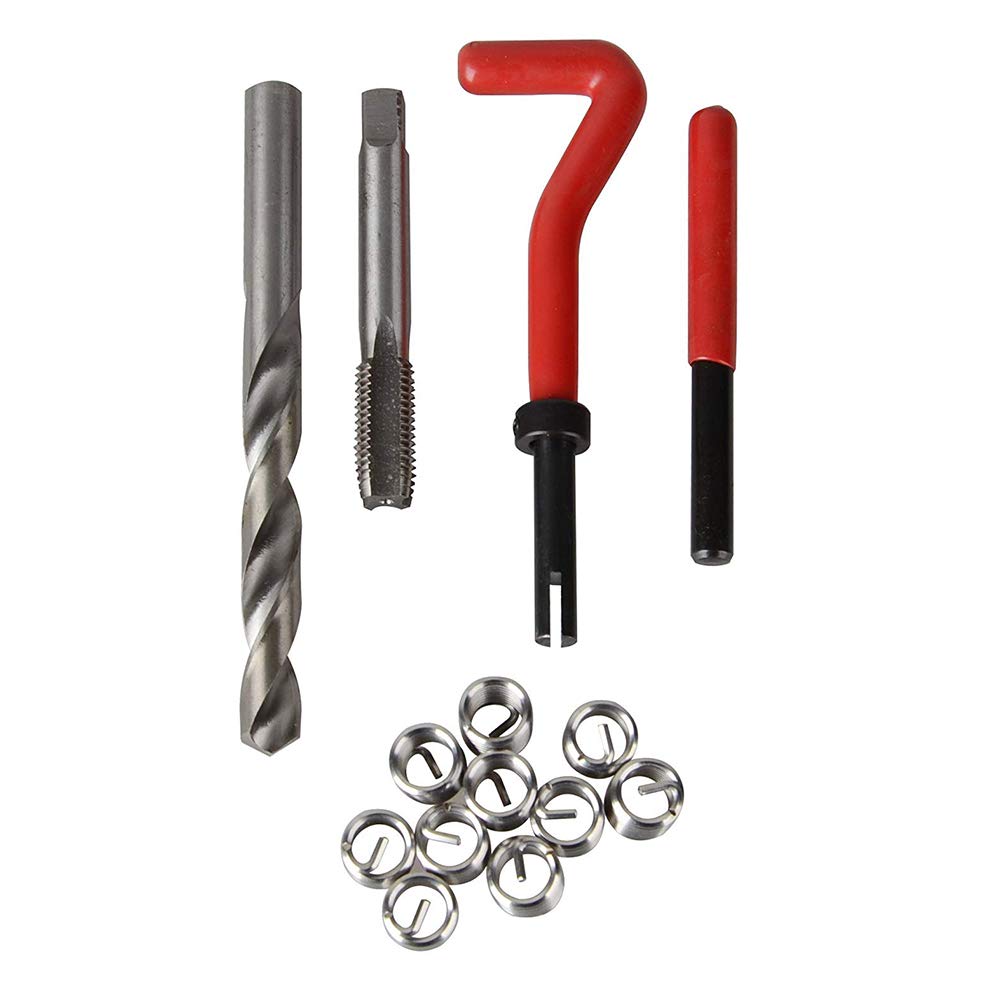 20 Stück M5 M6 M8 M10 M12 M14 Helicoil Car Pro Coil Tool M10x1,25 Metrisches Gewinde Reparatur Set 20 Stück M5 M6 M8 M10 M12 M14 Helicoil Car Pro Coil Tool M10x1,25 Metrisches Gewinde Reparatur Set von Carrfan