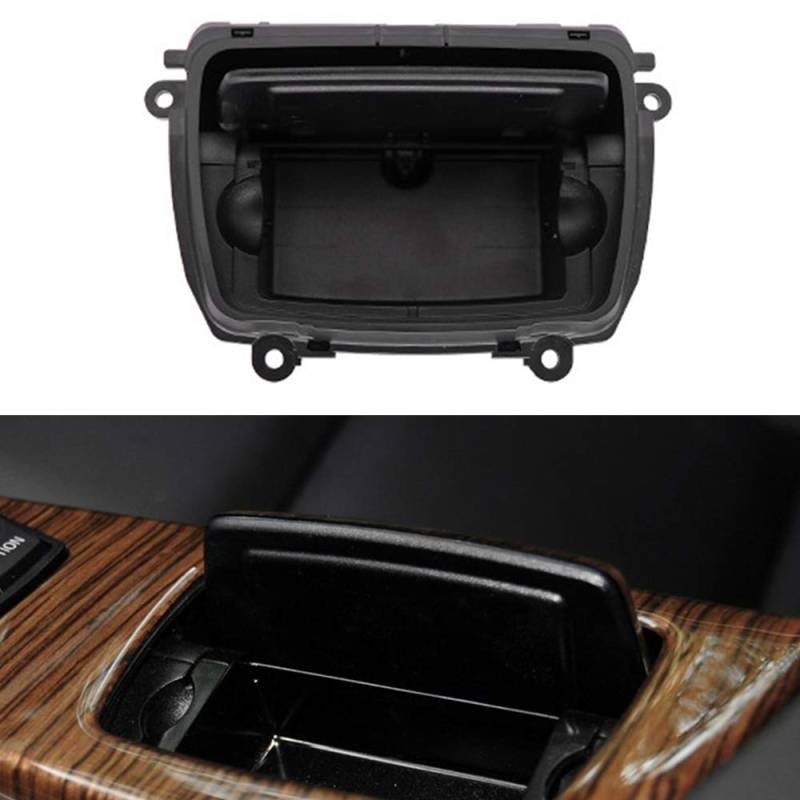 Carrfan Aschenbecherabdeckung Mittelkonsole vorne 51169206347 Passend für BMW 5er F10 F11 F18 von Carrfan