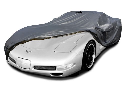 CarsCover Corvette Autoabdeckung, passgenau, C5 1996–2004, Ironshield, Kunstleder, wetterfest, wasserdicht, 100% blockiert Sonne, Regen, Staub von CarsCover.com