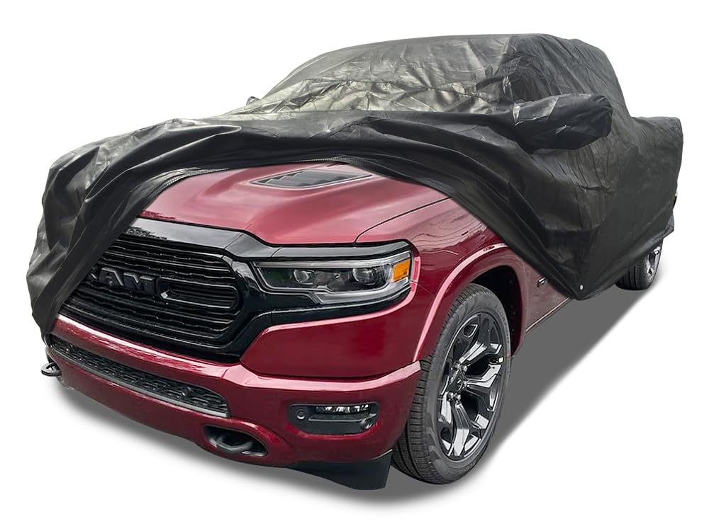CarsCover Passgenau für 2019–2023 Dodge Ram 1500 Crew Cab Quad Cab 1,7 m Bettkasten kurzes Bett Xtrashield Schwarze LKW-Autoabdeckung CarsCover Passgenau für 2019–2023 Dodge Ram 1500 Crew Cab Quad Cab 1,7 m Bettkasten kurzes Bett Xtrashield Schwarze LKW-Autoabdeckung von CarsCover.com