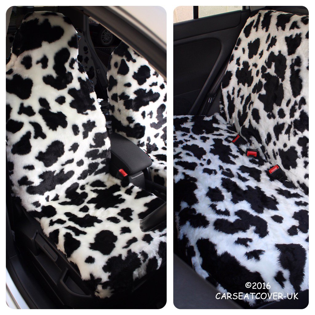 Carseatcover-UK Autositzbezüge, Kuhfellimitat, für Vorder- und Rückseite, komplettes Set, universelle Passform, 9 Stoffe zur Auswahl Carseatcover-UK Autositzbezüge, Kuhfellimitat, für Vorder- und Rückseite, komplettes Set, universelle Passform, 9 Stoffe zur Auswahl von Carseatcover-UK