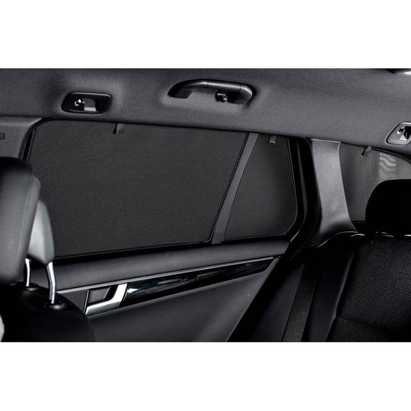 Satz Car Shades kompatibel mit Volkswagen ID.4 2020- (6-teilig), Black von Carshades