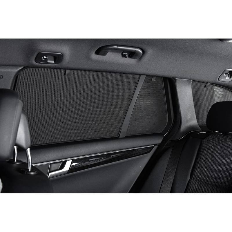 Satz Car Shades (Hintertüren) kompatibel mit Skoda Enyaq iV 2020- exkl. Coupe (2-teilig), Schwarz von Carshades