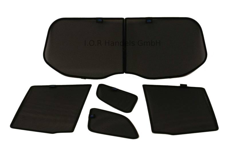 Satz Car Shades kompatibel mit Suzuki Vitara 5 türer 2015- (6-teilig), Schwarz von Carshades