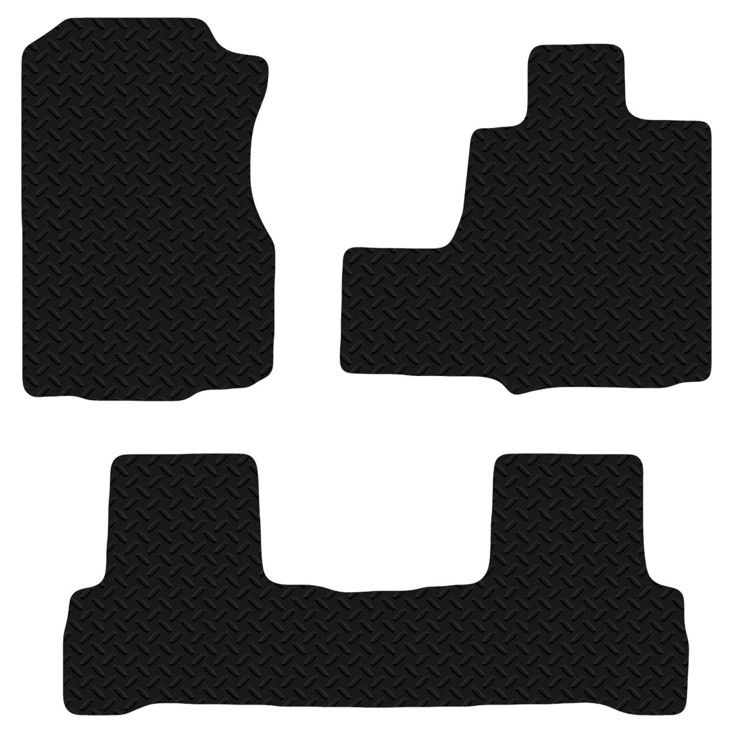 Carsio CUT-3140 Automatten aus Gummi, 3 mm, für Honda CRV 2006–2012 Automatik, Schwarz Carsio CUT-3140 Automatten aus Gummi, 3 mm, für Honda CRV 2006–2012 Automatik, Schwarz von Carsio