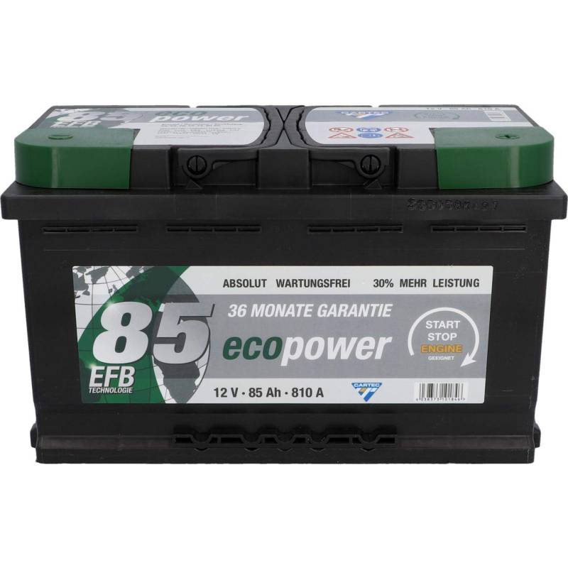 Cartec EcoPower Batterie EFB Parent (55 Ah, 480 A) von Cartec