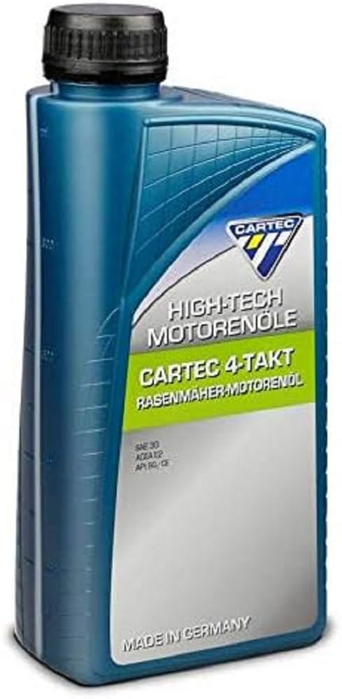 Cartec Motorenöl Viertakt Rasenmäher Öl 1L - Made in Germany von Cartec