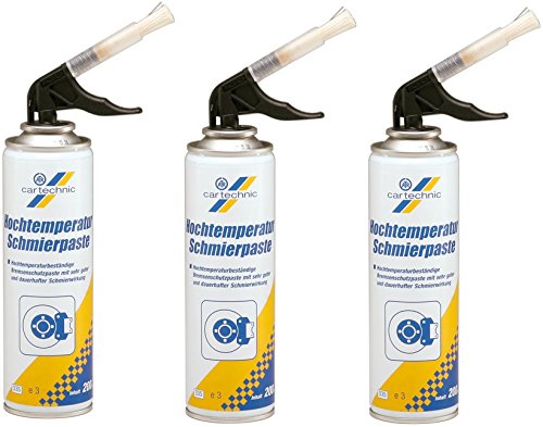 3x BREMSEN-SERVICEPASTE HOCHTEMPERATUR SCHMIERPASTE von Cartechnic