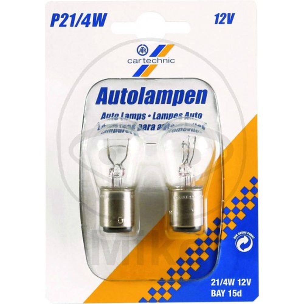 LAMPE 12V21/4W BAZ15D CT LAMPE 12V21/4W BAZ15D CT von CARTECHNIC