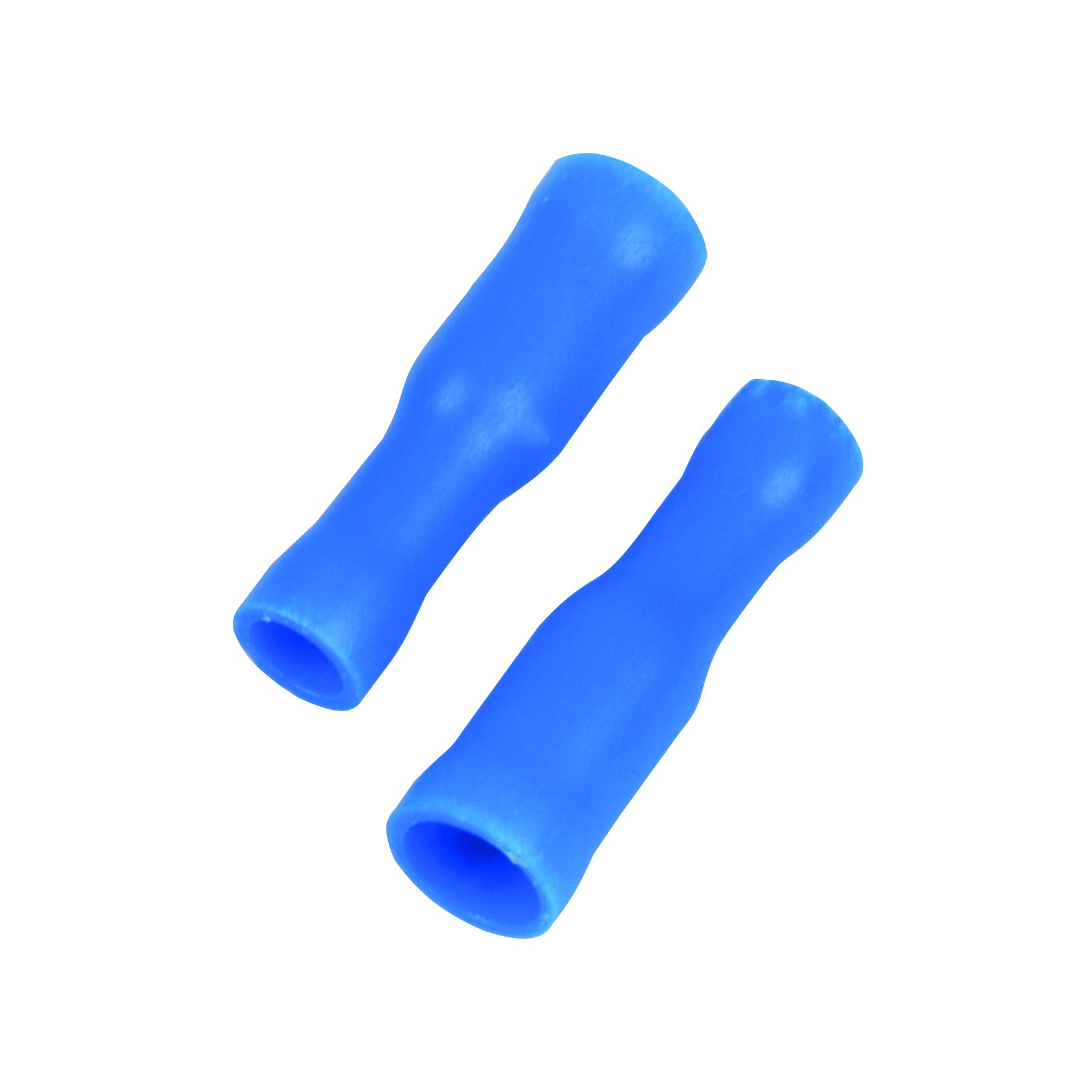 CARTREND Rundsteckhülse blau Rundsteckhülsen Quetschverbinder isoliert für 1,0-2,5mm², 20 Stück von cartrend