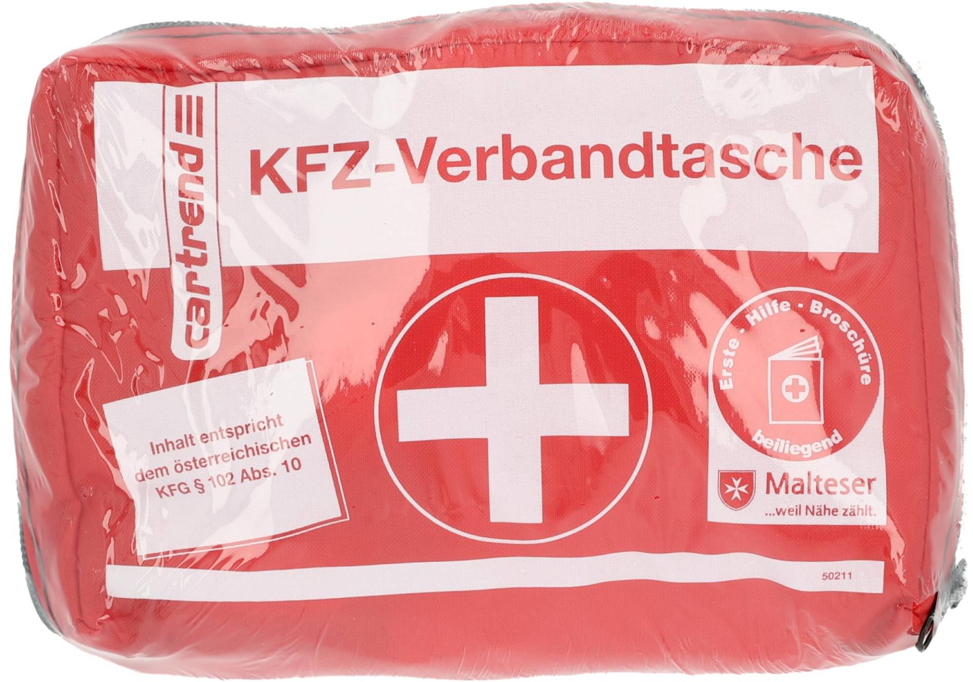 Cartrend 50211 KFZ-Verbandtasche Österreich, Inhalt Entspricht Österreichischem KFG 102 ABS 10 von cartrend