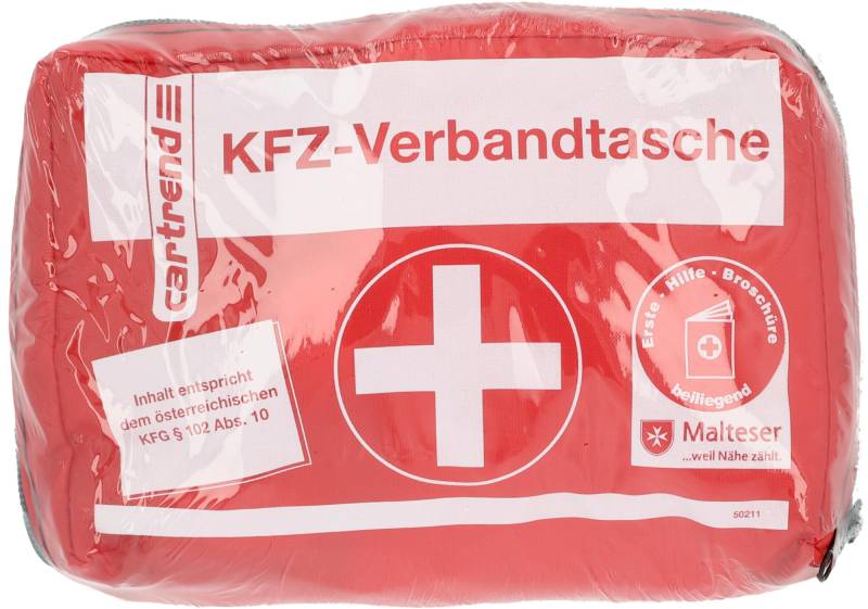 Cartrend 50211 KFZ-Verbandtasche Österreich, Inhalt Entspricht Österreichischem KFG 102 ABS 10 von cartrend