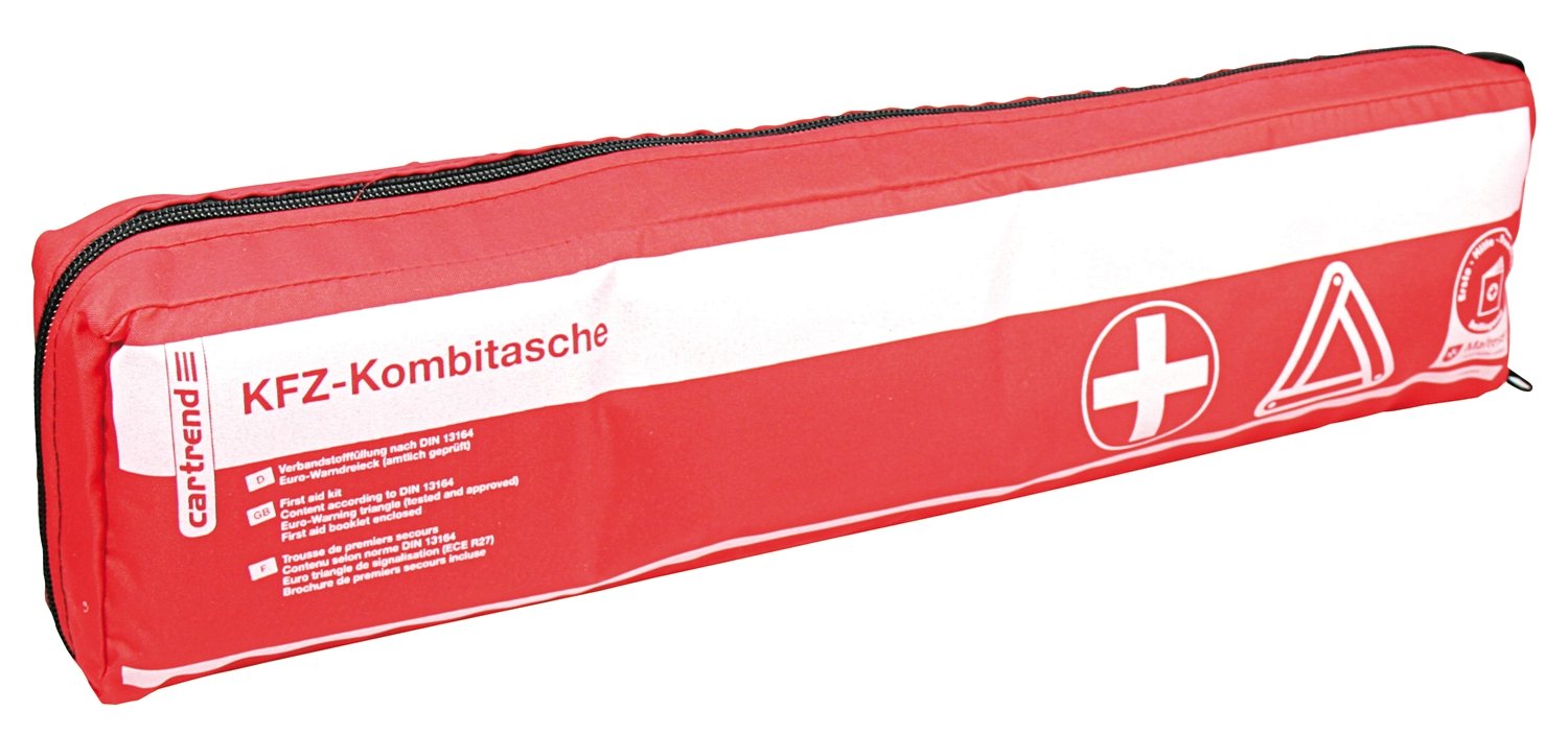 CARTREND 50212 KFZ-Kombitasche Österreich, Verbandtasche mit Warndreieck von cartrend