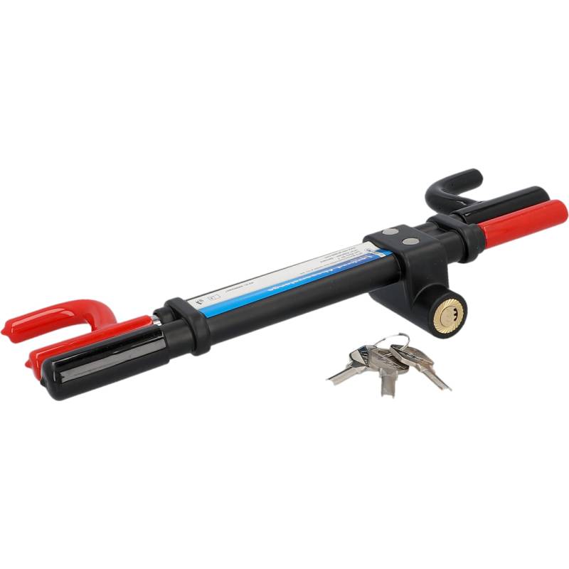 Cartrend 60159 Lenkrad-Absperrstange, Schwarz,rot,blau von cartrend