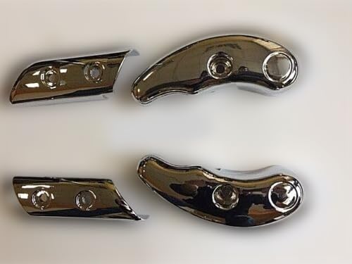 2 Gabelabdeckung + 2 Streben Abdeckung Verzierung Verkleidung Roller Motorroller 2 Gabelabdeckung + 2 Streben Abdeckung Verzierung Verkleidung Roller Motorroller von Casabike