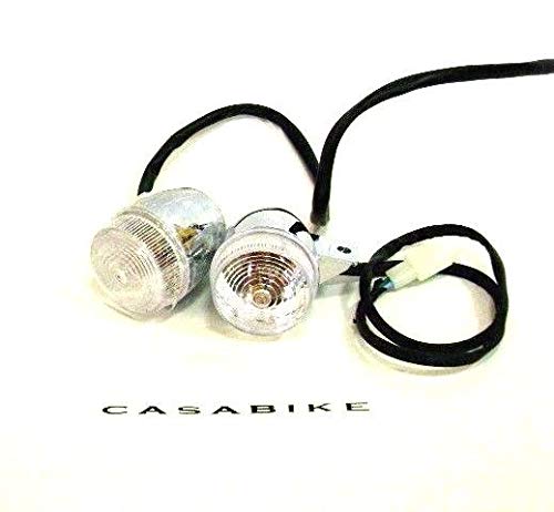Casabike 2 x Blinker vorne recht & links inkl Glühlampe ZNEN Roller Motorroller Retro von Casabike