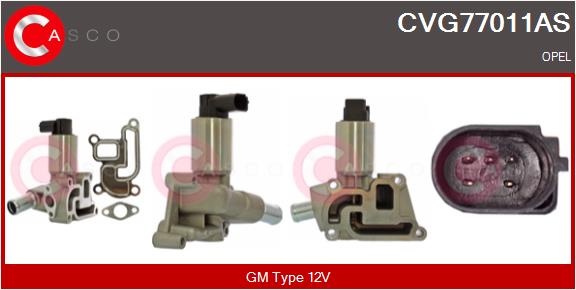 AGR-Ventil Casco CVG77011AS AGR-Ventil Casco CVG77011AS von Casco